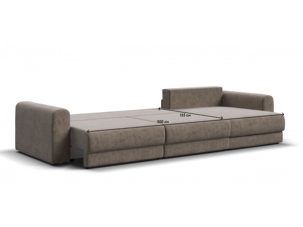 Модульный угловой диван РИЧМОНД MODOOL MAX Велюр Роял тауп