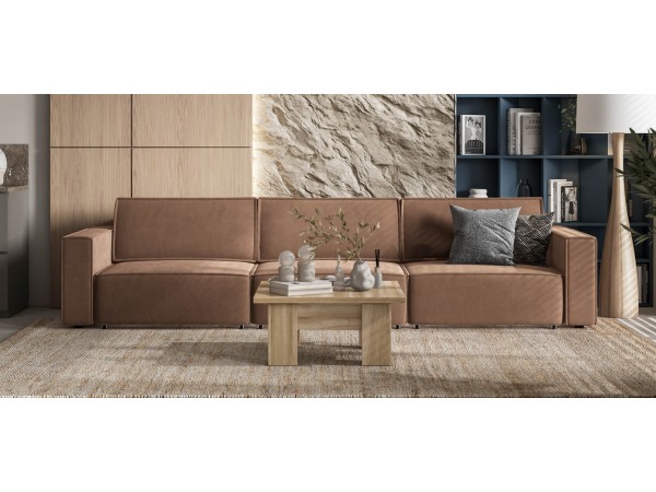 Диван BOSS SOFT MODOOL MAX велюр Monolit мокко