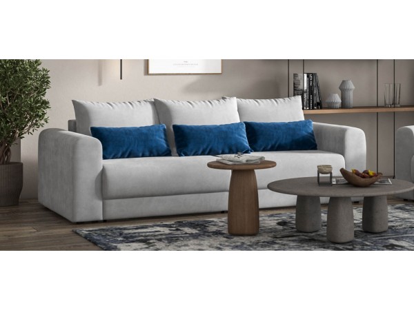 Модульный диван РИЧМОНД MODOOL Велюр Monolit сталь