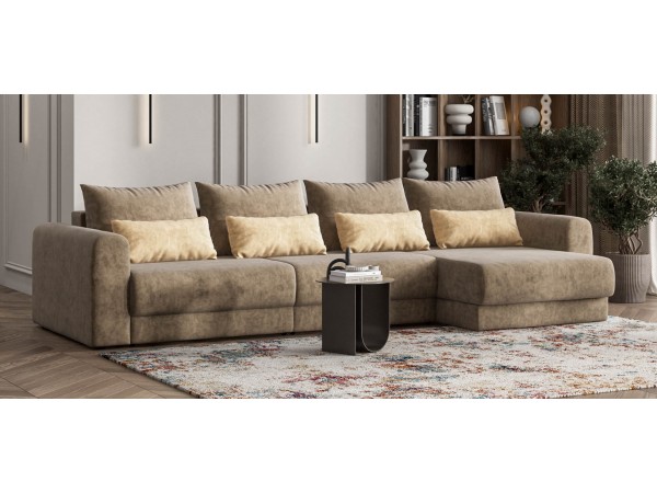 Модульный угловой диван РИЧМОНД MODOOL MAX Велюр Роял тауп