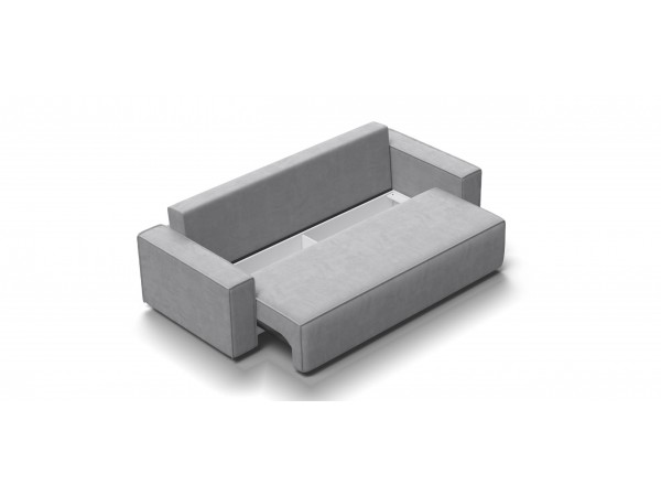 Диван Лофт велюр Монолит сталь