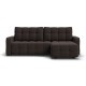 Угловой диван Уют Рогожка Мальмо шоколад