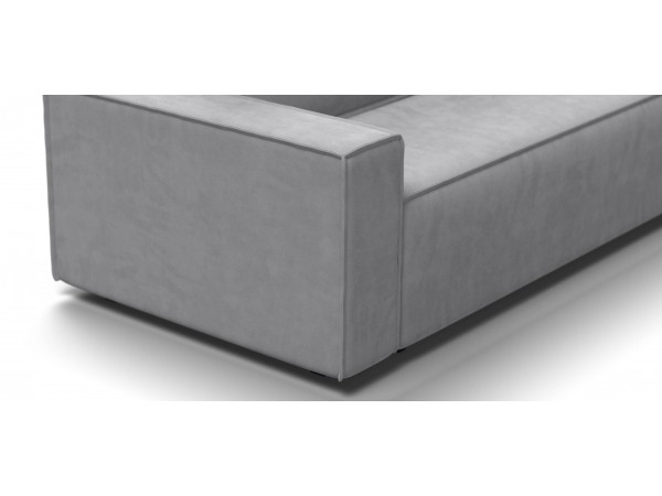 Диван Лофт велюр Монолит сталь