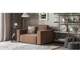 Кресло Босс Софт Модуль велюр Монолит мокко