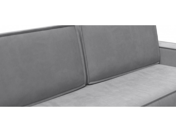 Диван Лофт велюр Монолит сталь