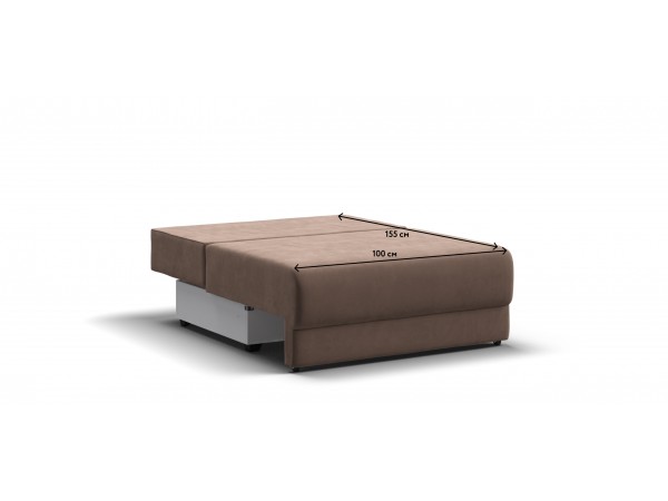 Ричмонд Модуль спальное место Велюр Монолит мокко