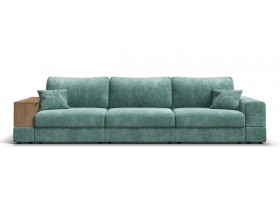 Диван-кровать Босс Модуль Макс, полка слева, Шенилл Глосс минт