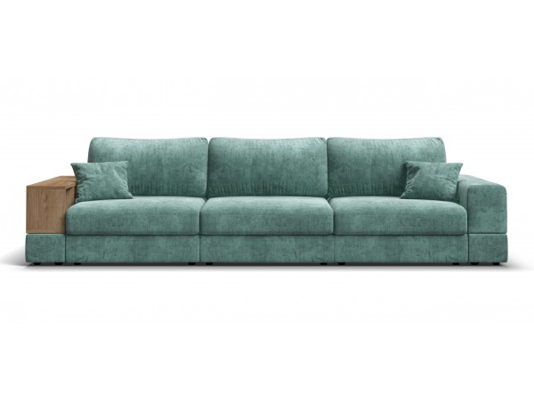 Диван-кровать Босс Модуль Макс, полка слева, Шенилл Глосс минт