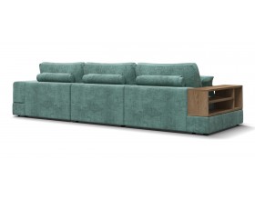 Диван-кровать Босс Модуль Макс, полка слева, Шенилл Глосс минт