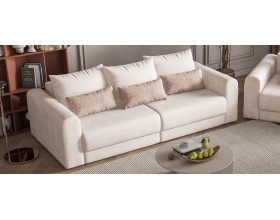 Модульный диван Ричмонд Модуль Вельвет Корд бежевый