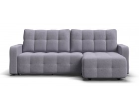 Угловой диван Уют Рогожка Мальмо платина