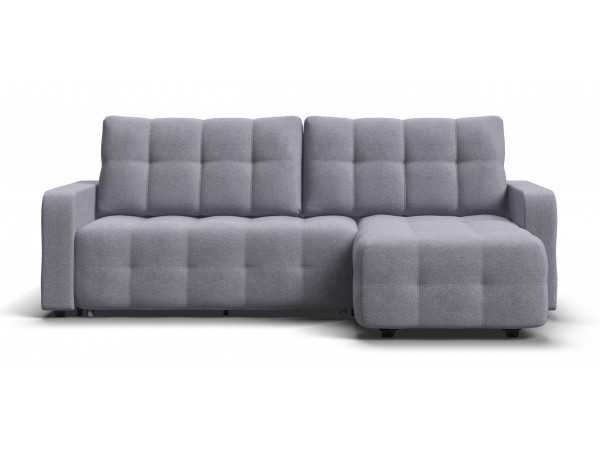 Угловой диван Уют Рогожка Мальмо платина