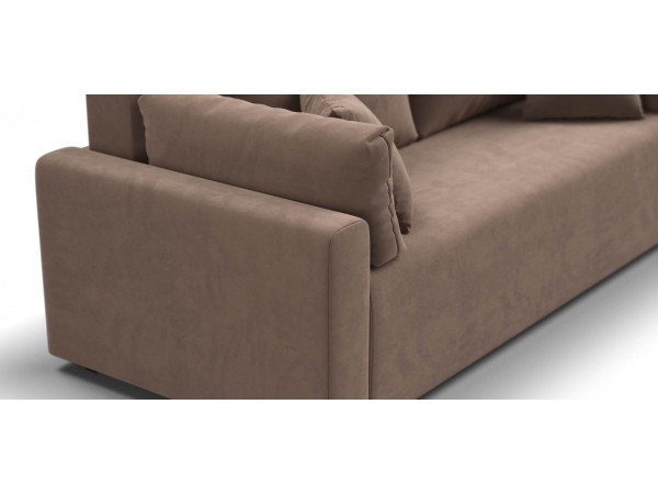 Диван Софт велюр Монолит мокко