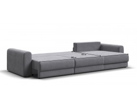 Модульный угловой диван Ричмонд Модуль MAX Велюр Роял агат