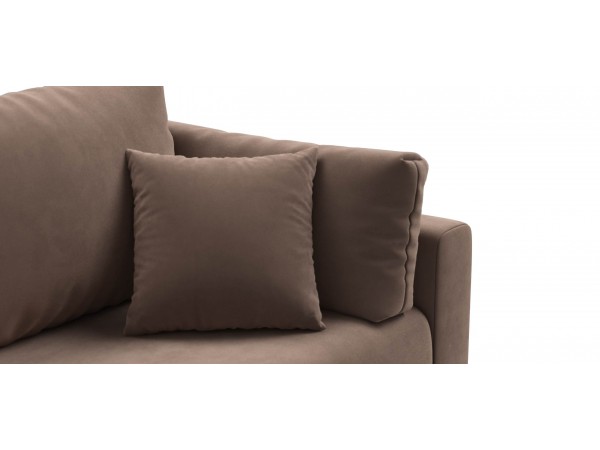 Диван Софт велюр Монолит мокко