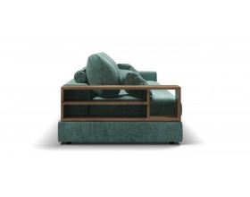 Диван-кровать Босс Модуль Макс, полка слева, Шенилл Глосс минт