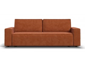 Диван Лофт велюр Алькантара оранж