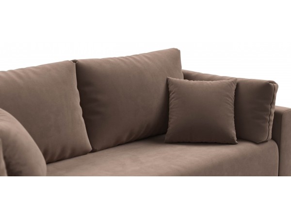 Диван Софт велюр Монолит мокко