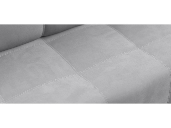 Диван Уют мини велюр Монолит сталь