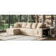 Угловой диван Ванкувер велюр Монолит латте