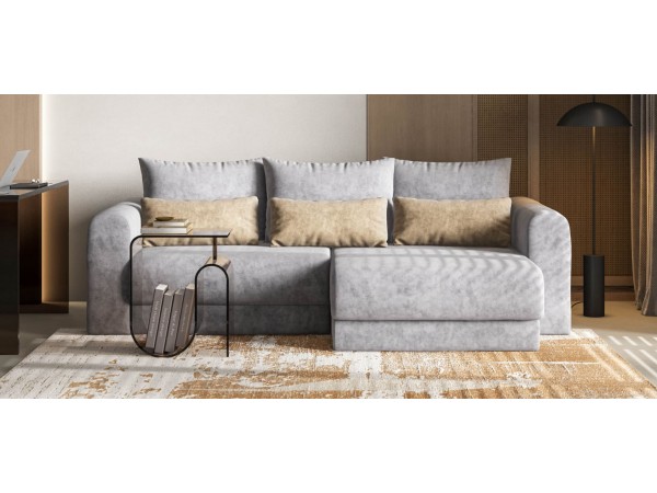 Модульный угловой диван РИЧМОНД MODOOL Велюр Роял агат