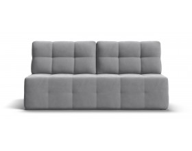 Диван Уют мини велюр Монолит сталь