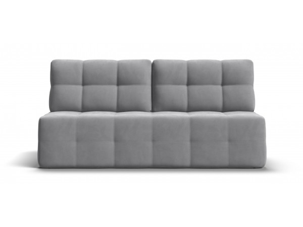 Диван Уют мини велюр Монолит сталь