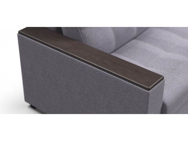 Диван Атланта НПБ 90 Рогожка Мальмо платина