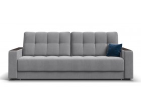 Диван Босс Маркет велюр Монолит сталь