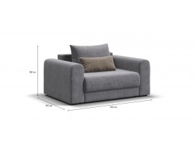 Кресло РИЧМОНД MODOOL Велюр Royal агат NEW