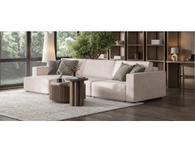 Угловой диван Босс Софт Модуль MAX Вельвет Корд бежевый