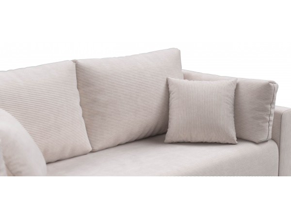 Диван Софт вельвет Корд бежевый