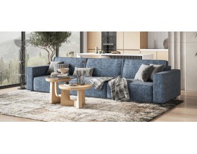 Диван Босс Софт Модуль Макс Велюр Роял синий