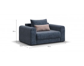 Кресло РИЧМОНД MODOOL Велюр Royal топаз NEW