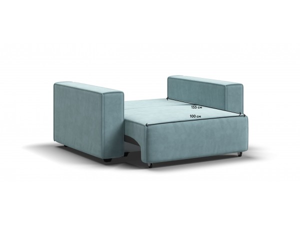 Кресло BOSS SOFT MODOOL велюр Monolit аква