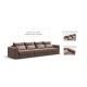 Модульный диван РИЧМОНД MODOOL MAX Велюр Monolit мокко