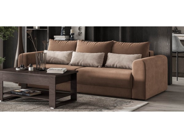 Модульный диван РИЧМОНД MODOOL Велюр Monolit мокко
