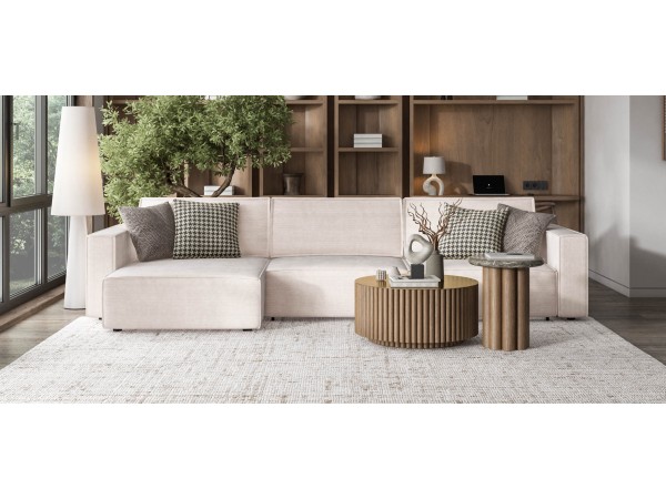 Угловой диван BOSS SOFT MODOOL MAX Вельвет CORD бежевый