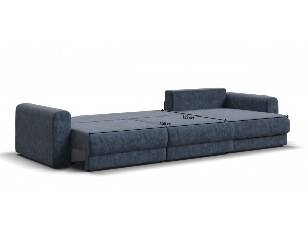 Модульный угловой диван РИЧМОНД MODOOL MAX Велюр Royal топаз NEW