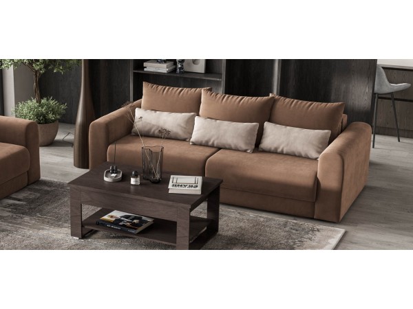 Модульный диван РИЧМОНД MODOOL Велюр Monolit мокко