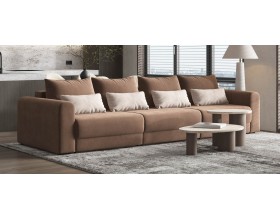 Модульный диван Ричмонд Модуль MAX Велюр Монолит мокко