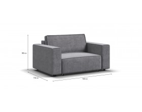 Кресло BOSS SOFT MODOOL Велюр Роял агат