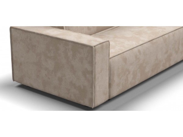 Диван Лофт велюр Алькантара пепел