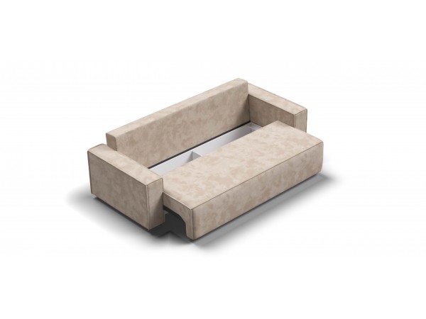 Диван Лофт велюр Алькантара пепел