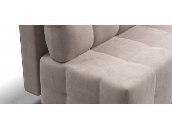 Диван Уют мини велюр Монолит латте