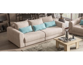 Модульный диван Ричмонд Модуль Велюр Монолит латте