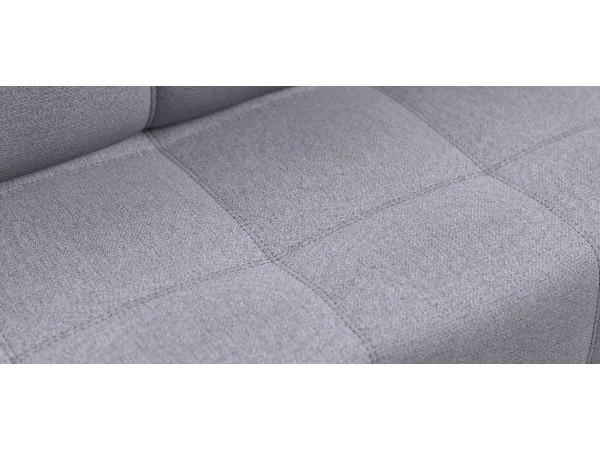 Диван Уют мини Рогожка Мальмо платина