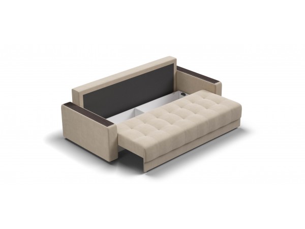 Диван Босс Маркет велюр Монолит латте