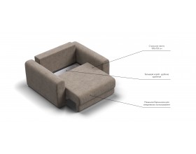 Кресло Ричмонд Модуль Велюр Роял тауп