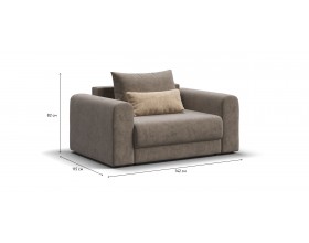 Кресло РИЧМОНД MODOOL Велюр Роял тауп